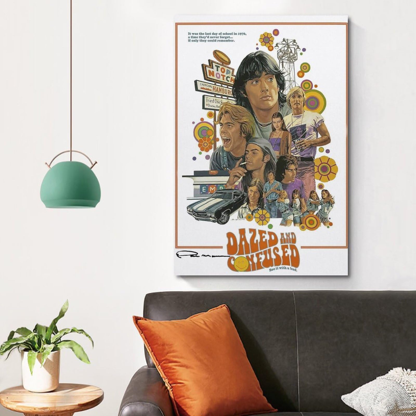Amazon.com: CHYCYGDH Dazed And Confused Poster Vintage Movie