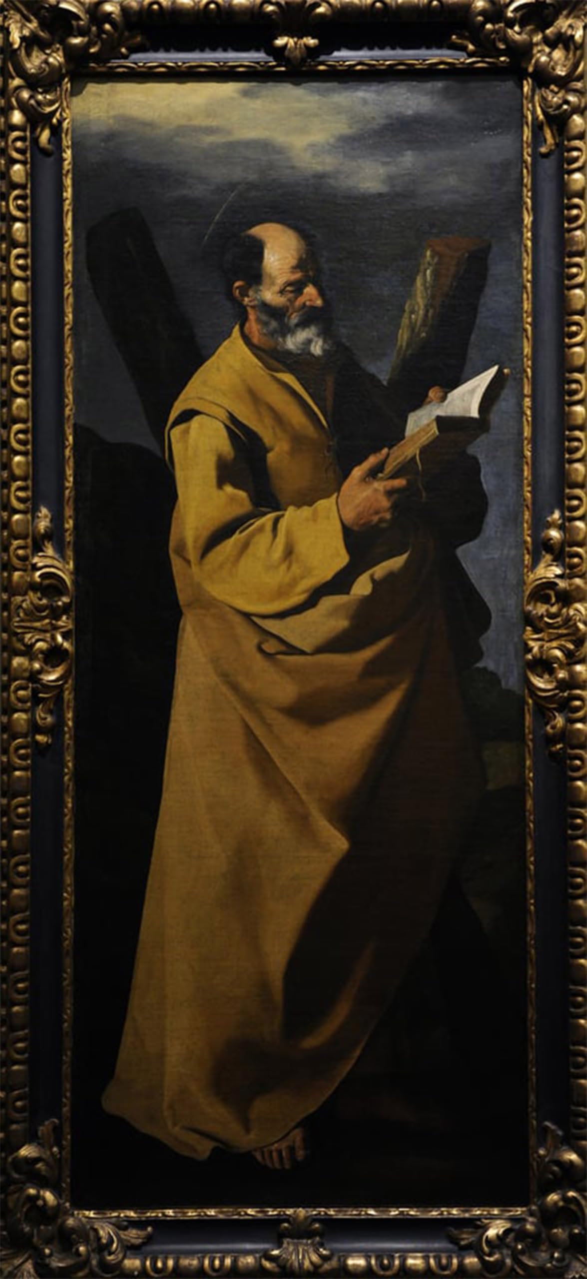 POSTERIIk Famous Modern Artwork Art Mural Saint Andrew by Francisco De Zurbaran Oil Paintings Pictures for Home Decor 60x90cm