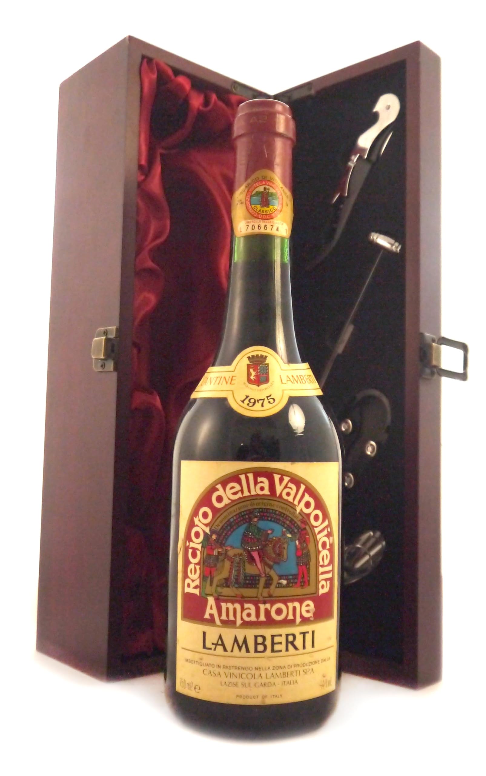 Amarone Recioto della Valpolicella 1975 Cantine Lamberti (Red wine