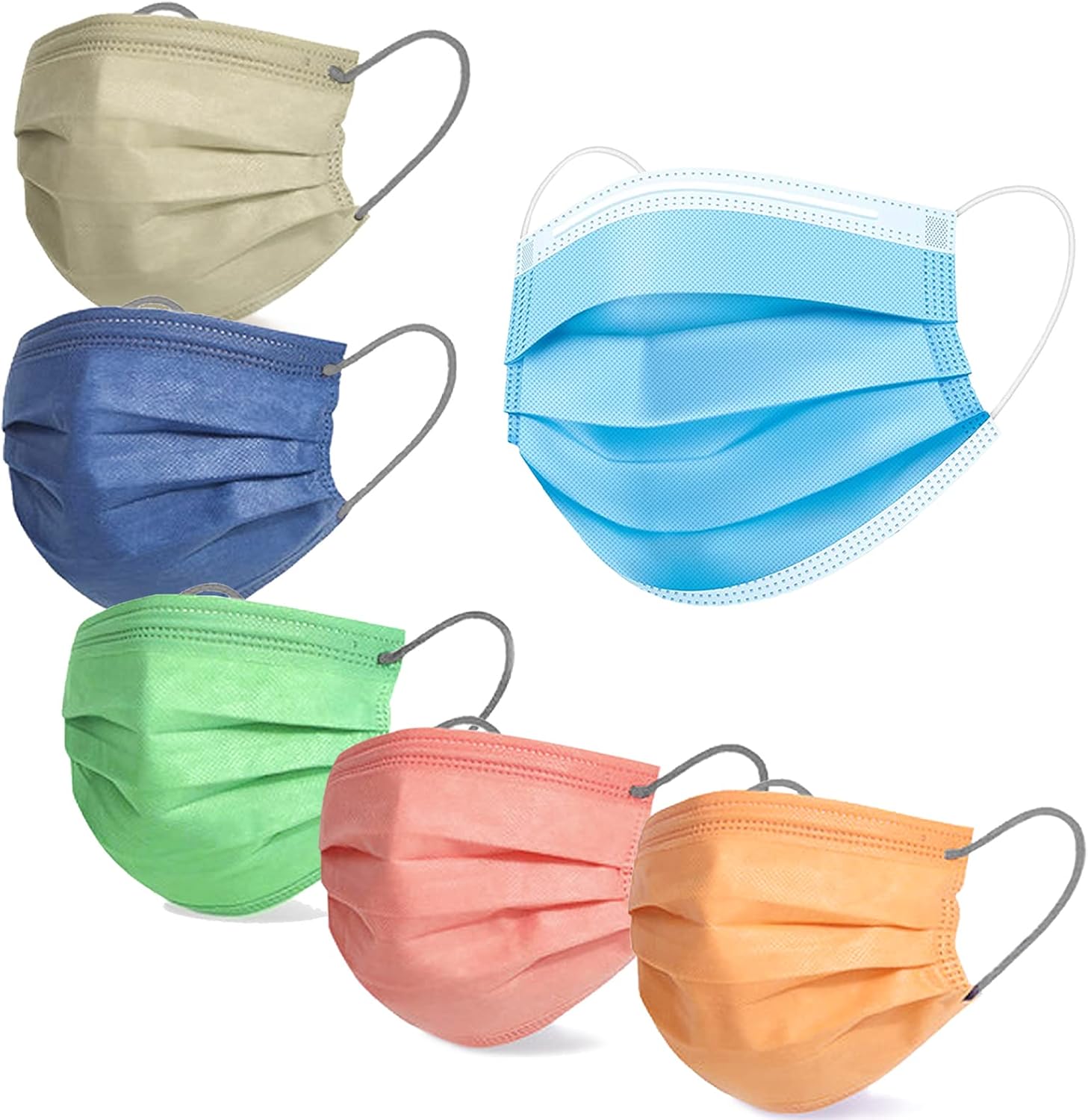Disposable Face Masks 3Ply Protection Safty Masks