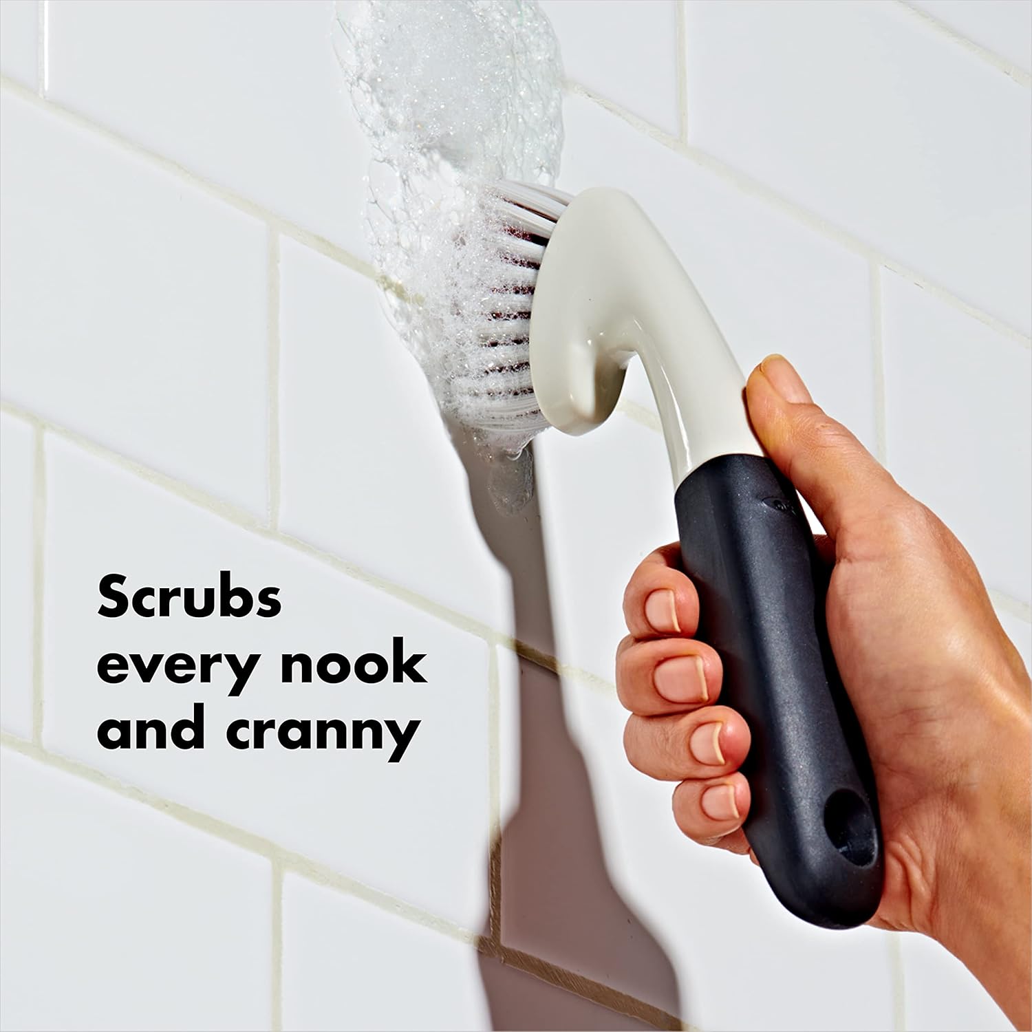 OXO Good Grips Grout Brush,White : Home & Kitchen