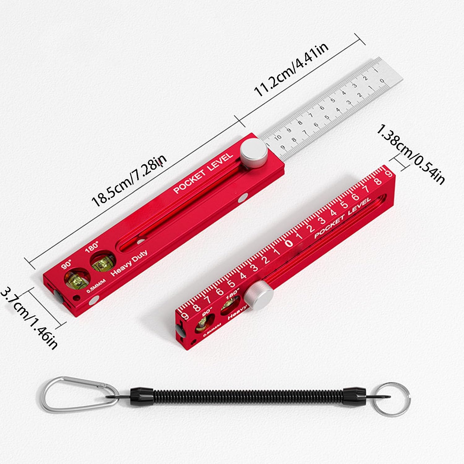 Duty Marking Protractor Multiple Angled Ruler Foldable Depth Measuring Tool Gauge for Woodworking Stage King
