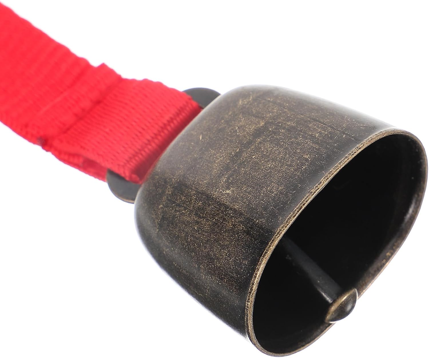 SEWACC 5pcs Vintage Bear Bells for Camping and Hiking with Loud Crisp Sound, Lightweight Iron and Cloth Material, Simple Design Outdoor Safety and Wildlife Warning Accessory