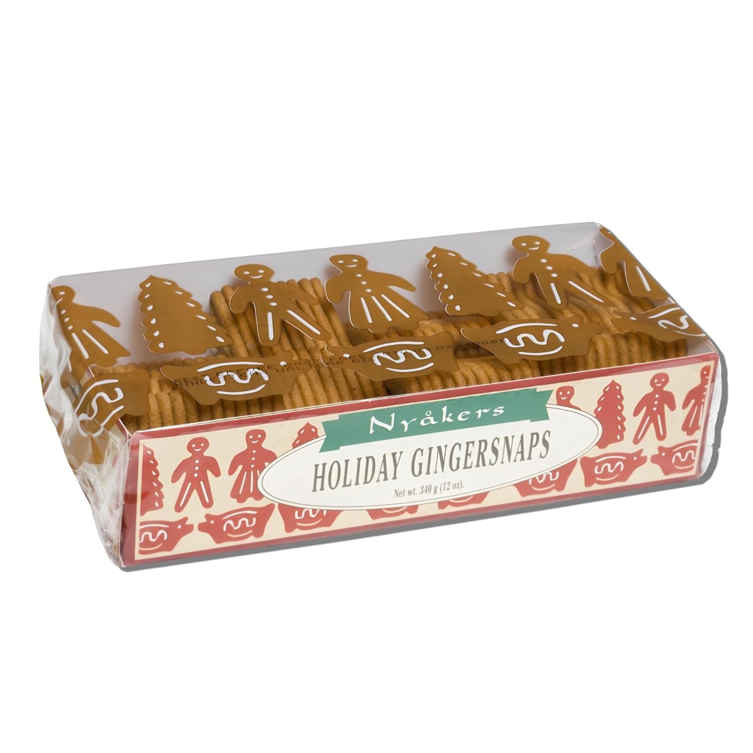 Nyakers Pepparkakor Swedish Ginger Snaps Cookies, Vegan