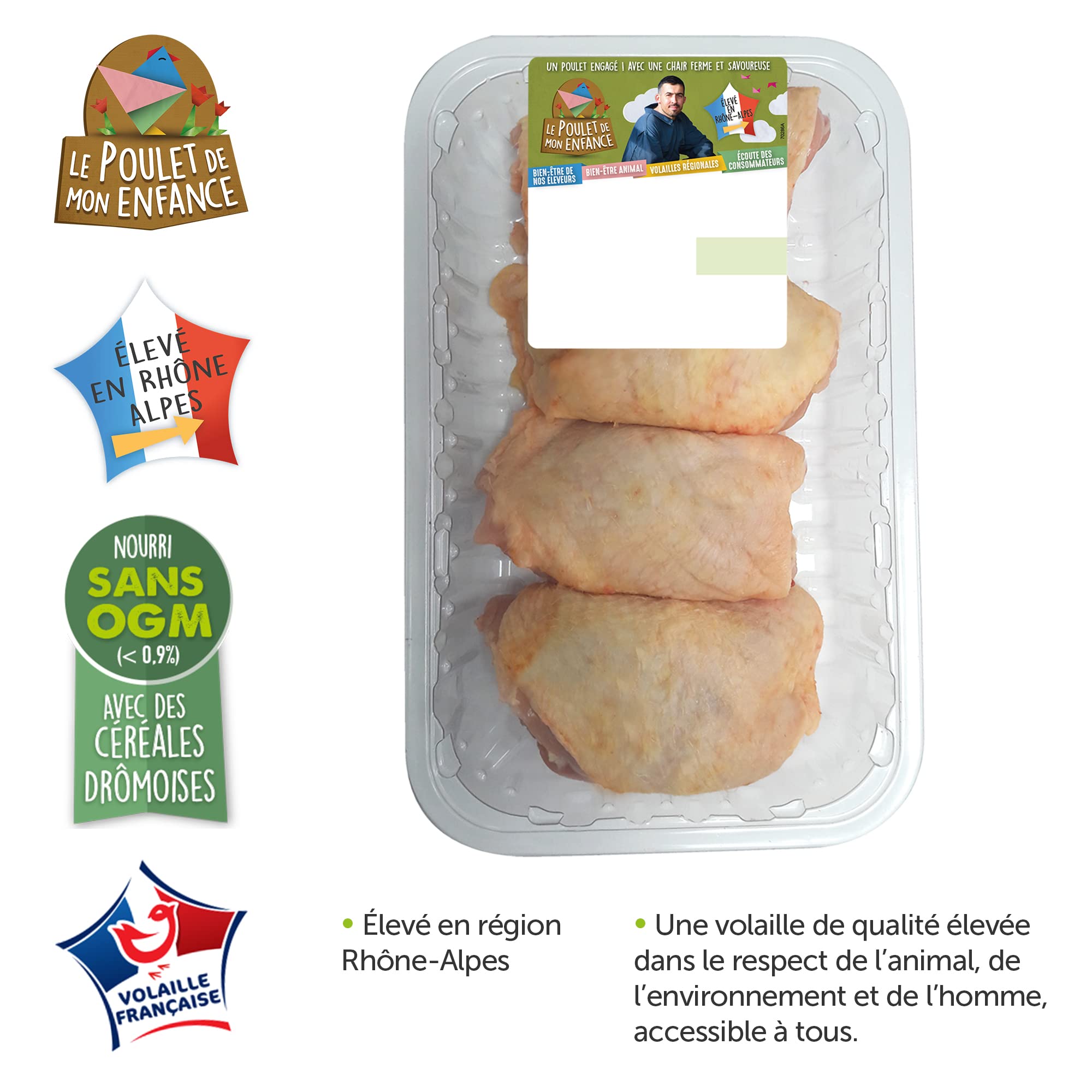 Royal Bernard - Colis de Viande de volaille Française - Le Poulet de mon Enfance