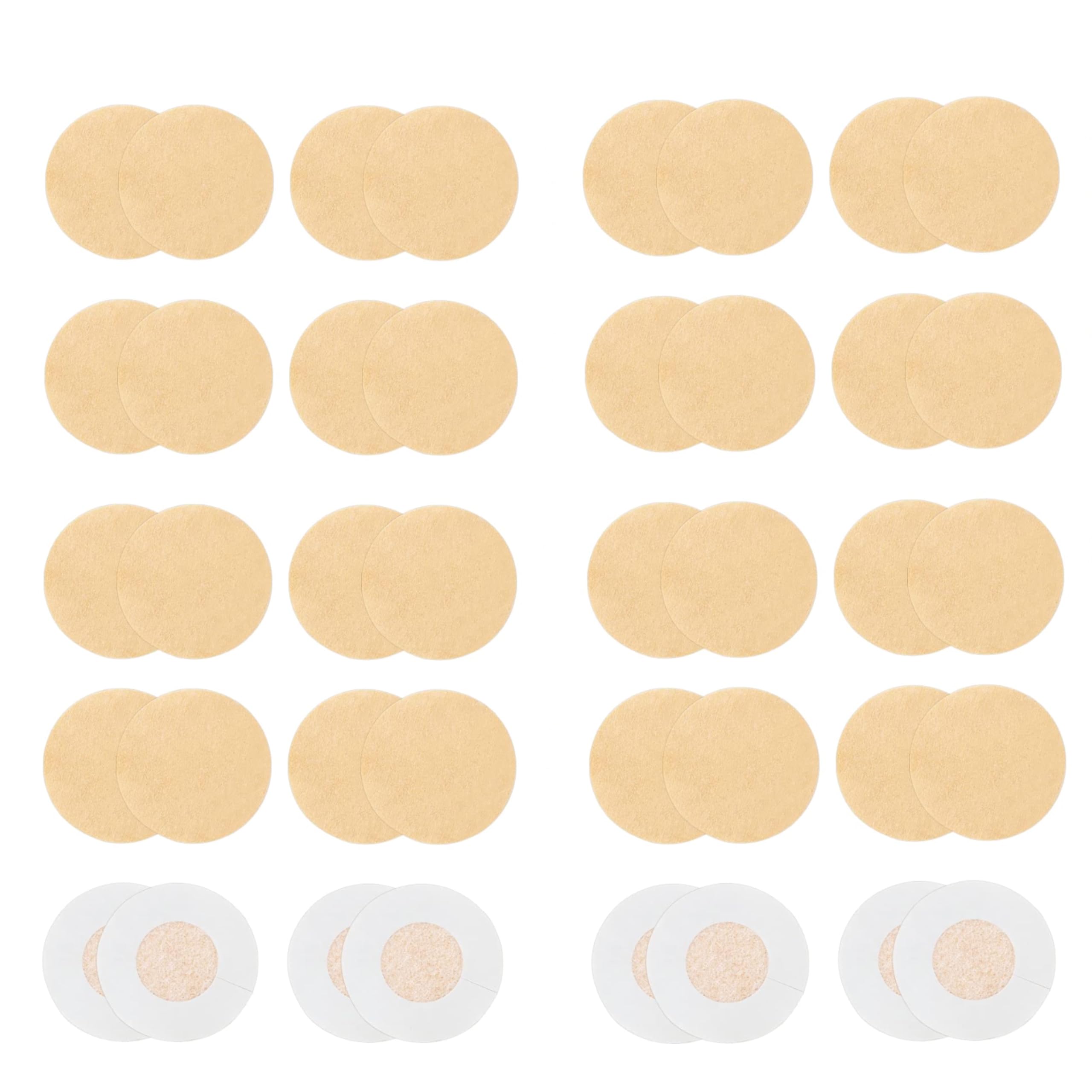WITROMAN 40 Pieces Disposable Nipple Covers, Pasties, Petals