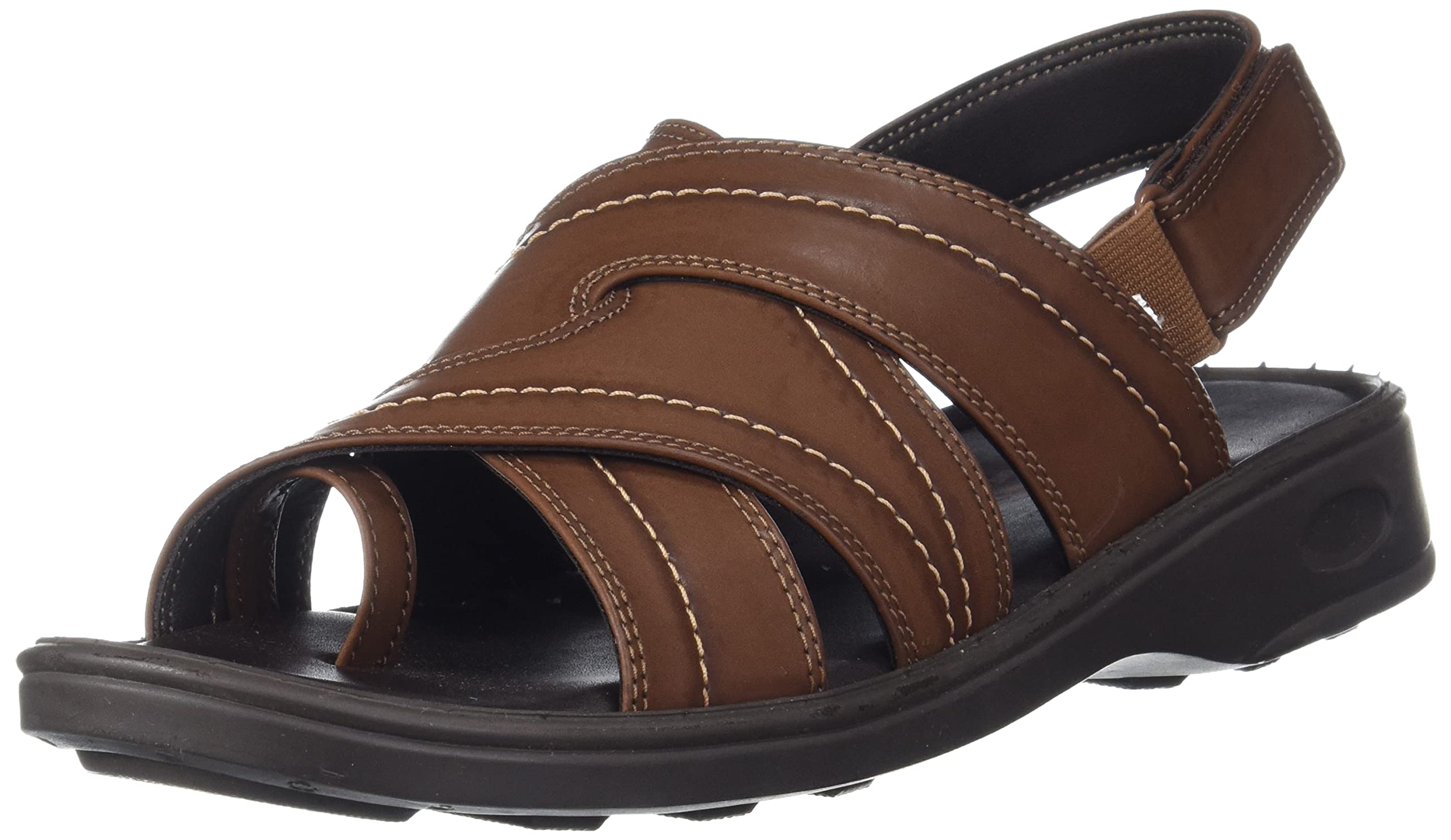 Bata Mens NEW DOBBY SANDAL (8614543_BROWN_8 UK) (B095X4J3TG) Amazon Price History, Amazon Price Tracker