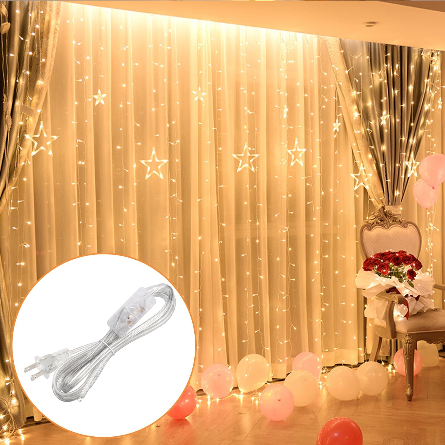 8FT Lamp Cord with Switch Replacement Lamp Cord Switch Set with Plug Clear 18AWG SPT-2 Wire ON Off Button Switches 2 Polarized Plug 8 Feet DIY Rewiring Repairing Wiring Electrical Light Cords 1 Clear 8FT image 6 of 9 B0CTMZS8QY