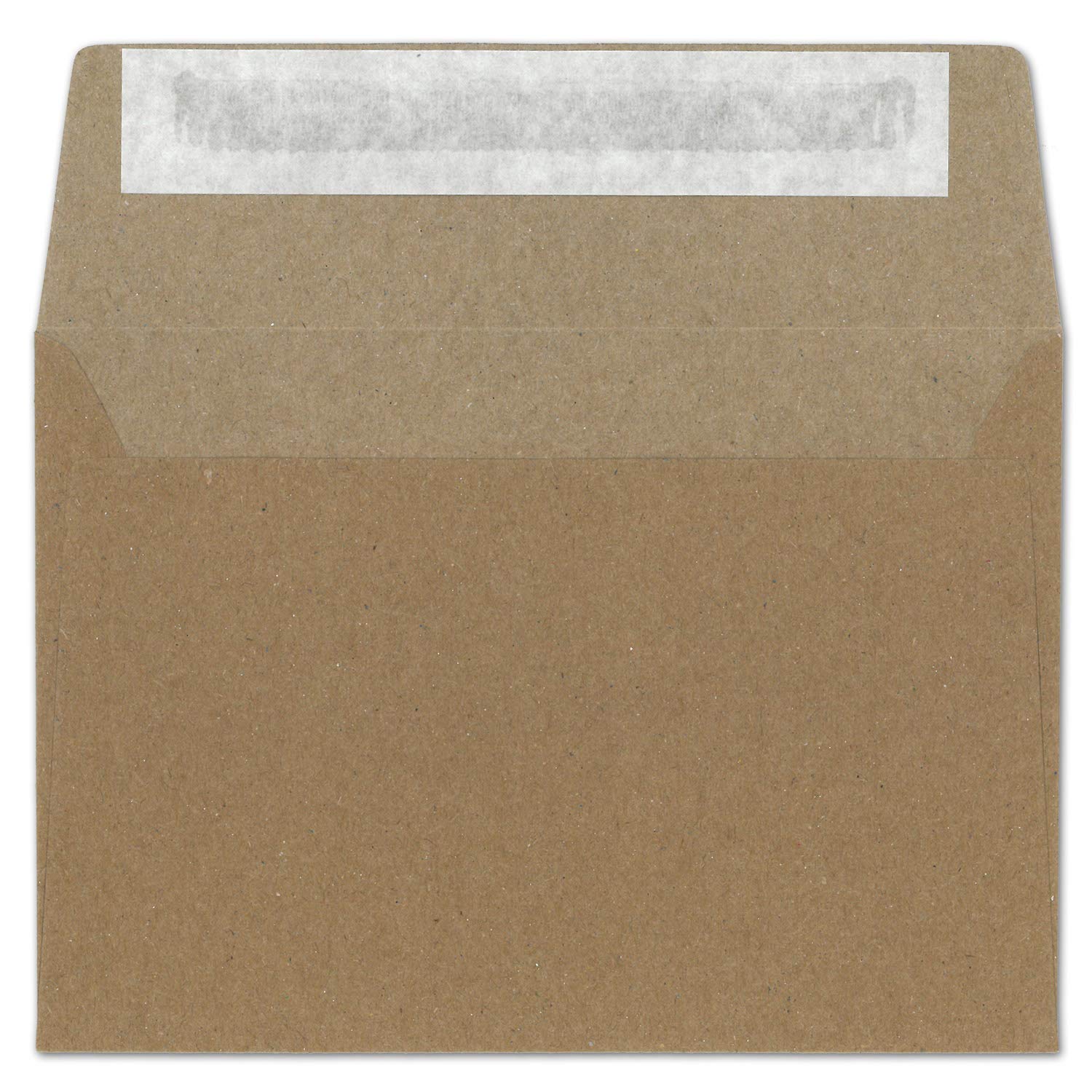 150 sztuk - koperty w stylu vintage DIN C6 papier typu kraft 100 g/m² brązowe koperty z recyklingu - NEUSER PAPIER®