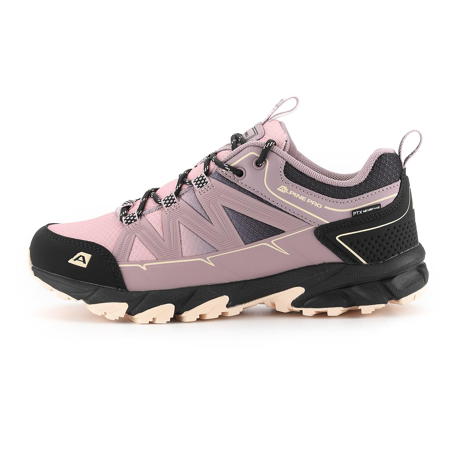 Alpine Pro UHESE - Zapatillas unisex para actividades al aire libre, para la ciudad y senderismo, trekking, zapatillas deportivas – Membrana PTX, plantilla antibacteriana, entresuela EVA, suela de