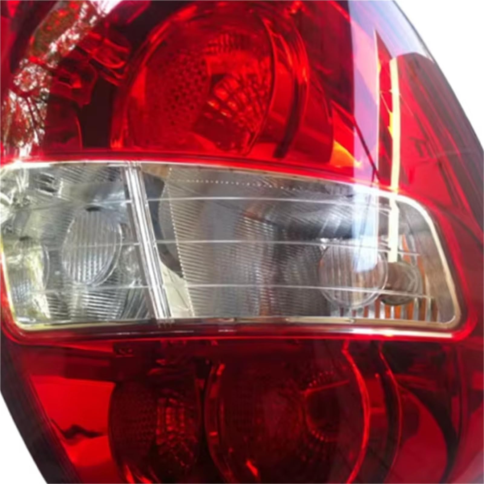 Genérico Piloto Trasero Para Chevy Para Captiva 2008-2017 Parachoques Trasero Conjunto Luces Traseras Freno Lámpara Accesorios Señal Giro Luz Trasera Coche(Izquierda)