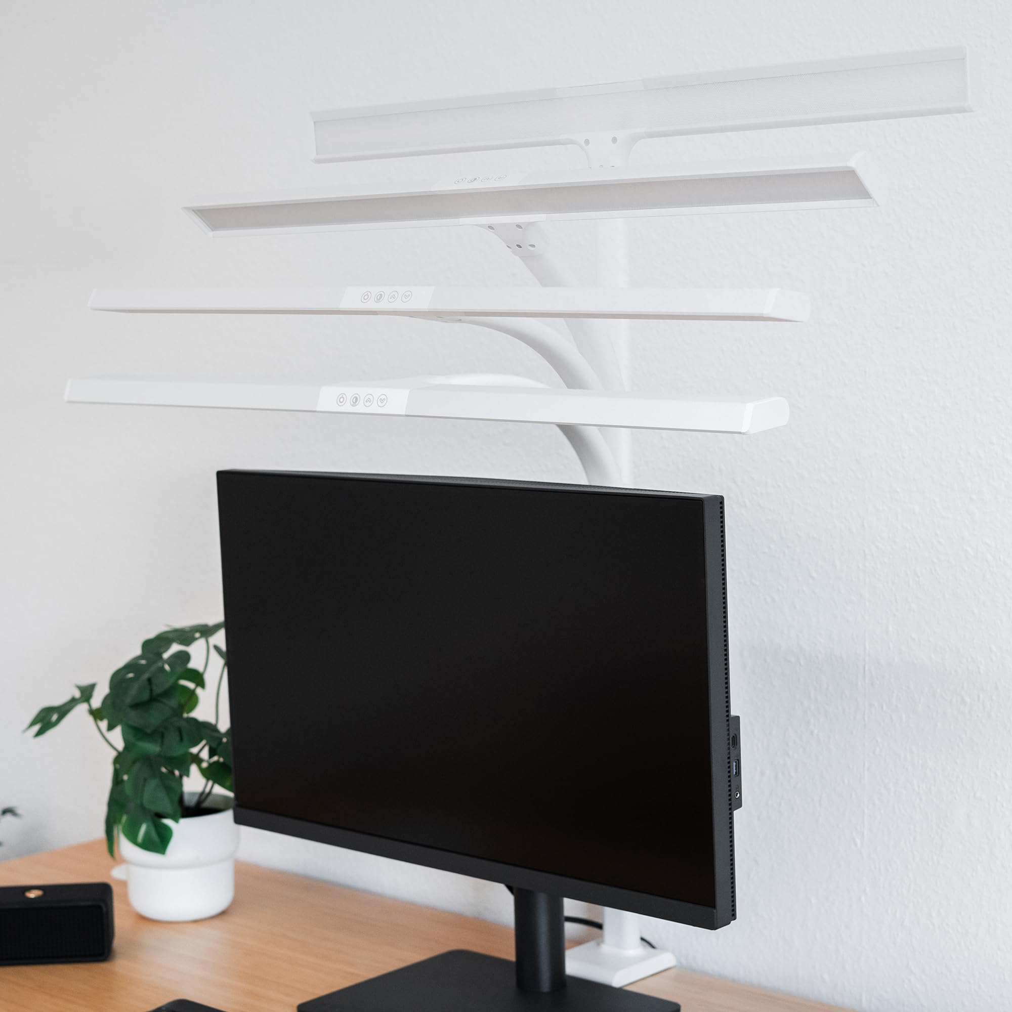 Feintech Ltl00320 Grande Lampada da Tavolo 20 W, Bianco