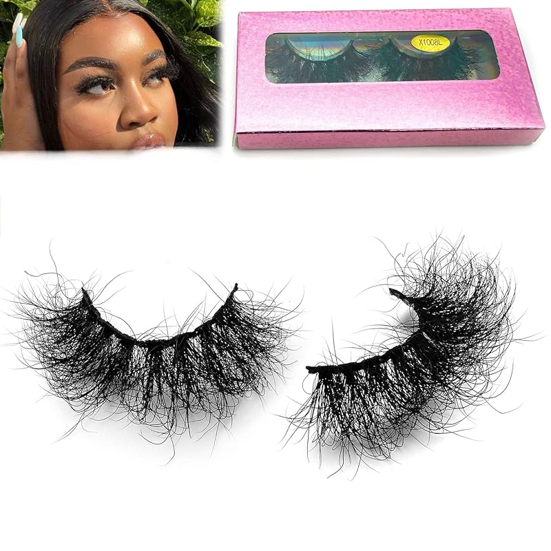 Cílios postiços Miuhair Beauty de efeito volumoso, modelo Bomb1, 1 par