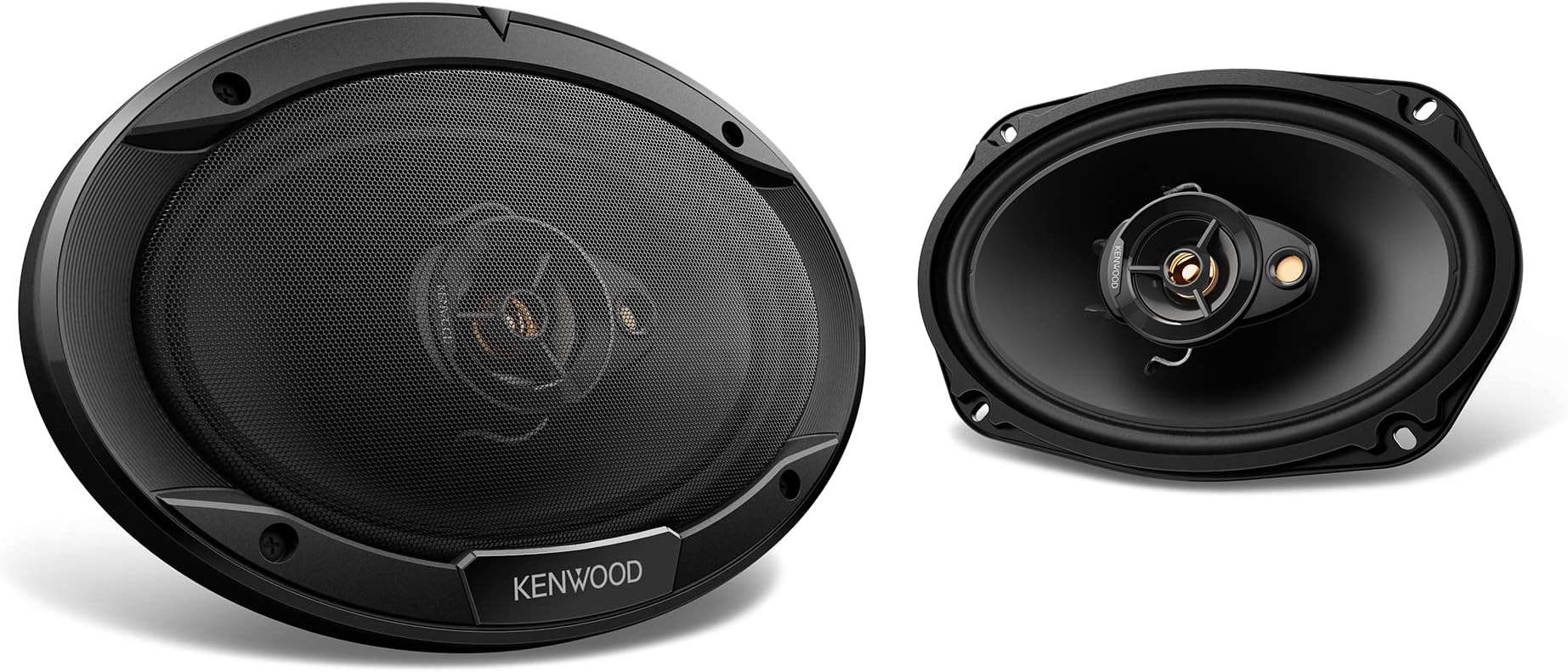 KFC-6966R Road Series Car Speakers (Pair) - 6"x9" 3-Way Car Coaxial Speakers, 400W, 4-Ohm Impedance, Polypropylene Woofer & Electro-Dynamic Tweeter, Heavy Duty Magnet Design