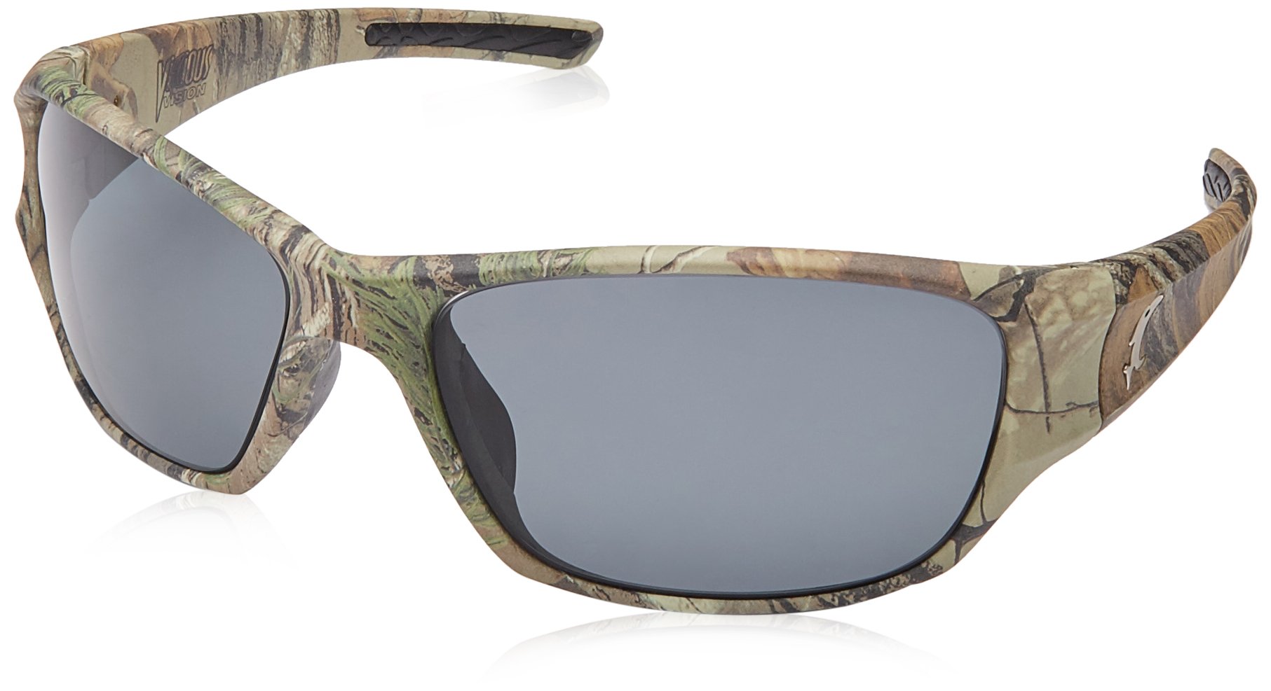 Vicious Vision Velocity Pro Series Grey Lens Sunglasses, Realtree Xtra