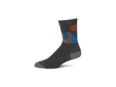 Wigwam Ridge Mid-Crew Crew Cut Socks Shoes Smoke : LG (US Men