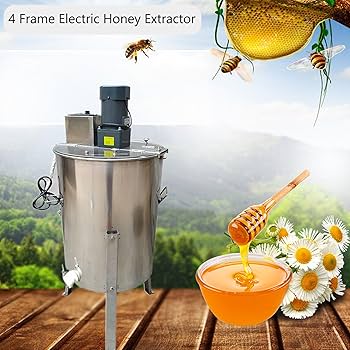 養蜂　ステンレス製遠心分離機　2枚掛け 遠心分離機 はちみつ 蜂蜜分離器 養蜂器具 手動 蜂蜜 養蜂