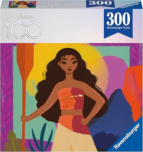 Ravensburger - Rompecabezas para adultos y niños - Rompecabezas de coleccionista de 300 piezas Disney - A partir de 8 años - Moana - Rompecabezas de