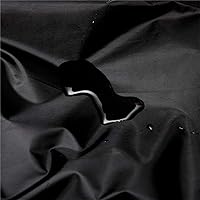 Vista 8 de Capa de corte de pelo profesional impermeable de nylon con cierre a presión, capa de peluquería y cuello plumero peine conjunto de pelo capa