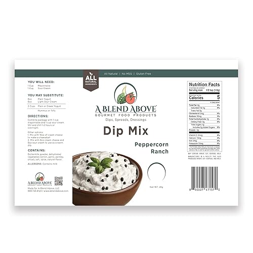 Miniatura 22 de A Blend Above - Mezcla de salsa de queso de cerveza, 1 oz, (paquete de 3), sin gluten, sin MSG, todo natural, sin conservantes, inmersión