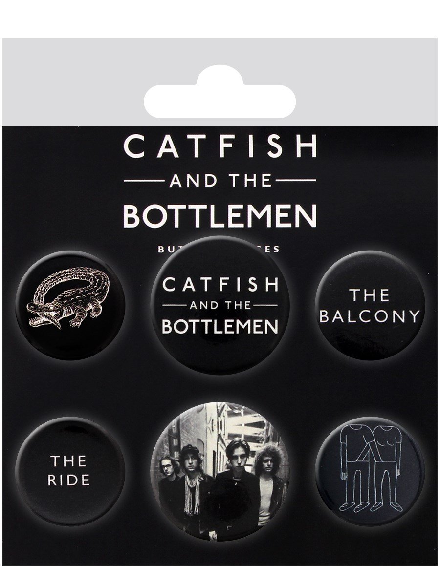 GB eye "Catfish And The Bottlemen Mix Badge Pack, Multi-Colour