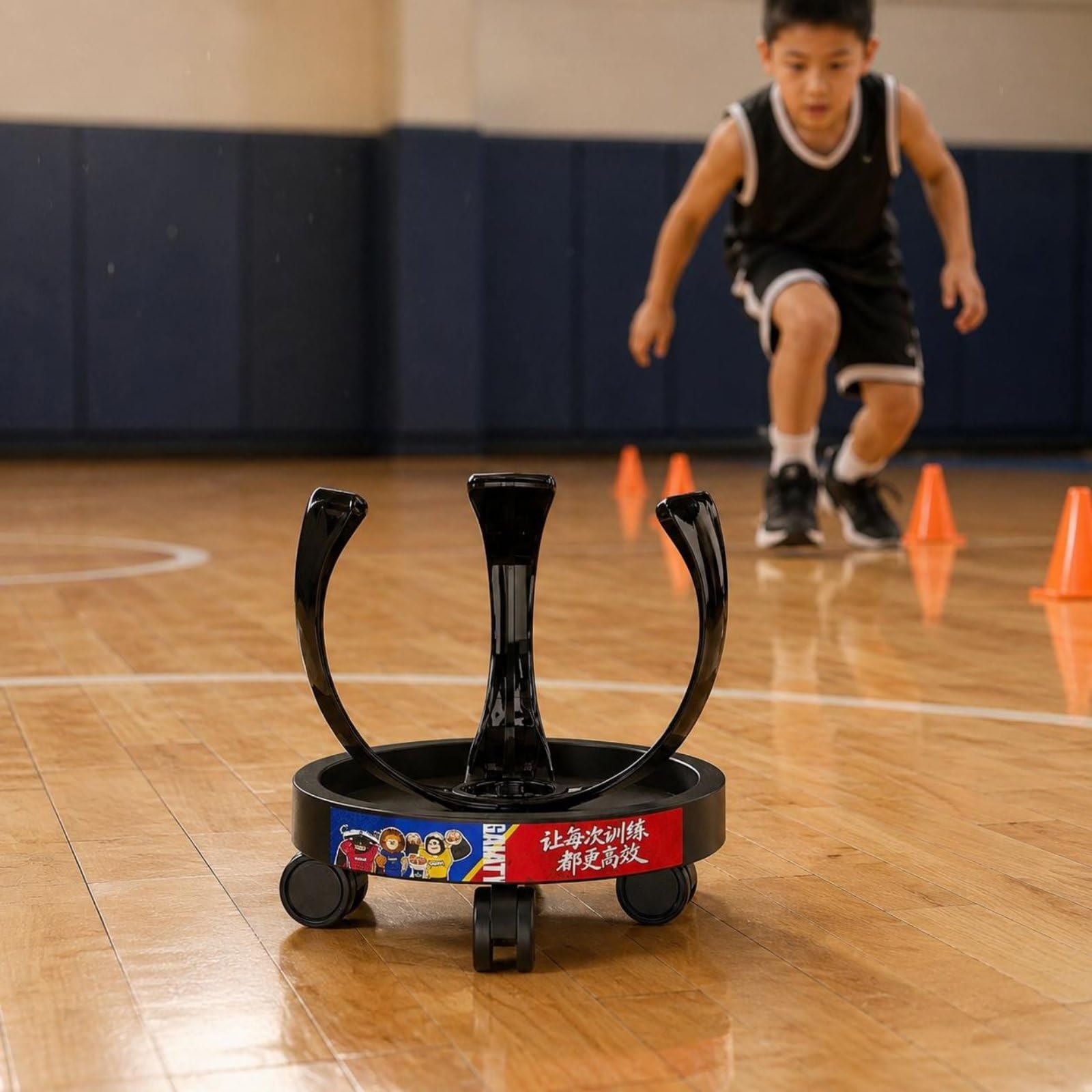 Di Dribbling Basso Antiscivolo di Agilità Basket Silenzioso Attrezzatura Sportiva per Ragazzi