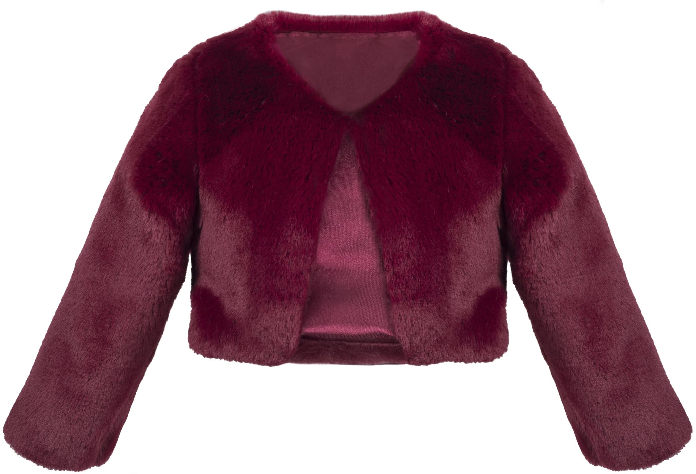 Lilax Faux Fur Coat Dress