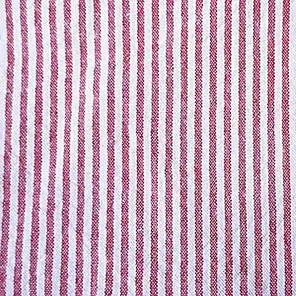 Richlin Fabrics 3 Yard Pack 58" Seersucker Stripe Red/White