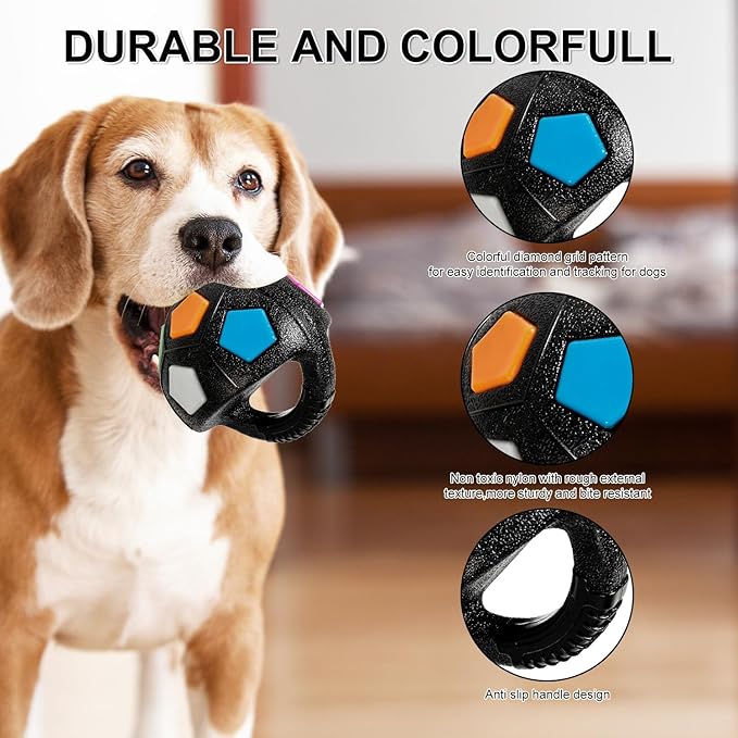 Pelota Calmante para Perros - Juguete Flotante para Morder con Sonido, Alivio de Ansiedad miniatura 7