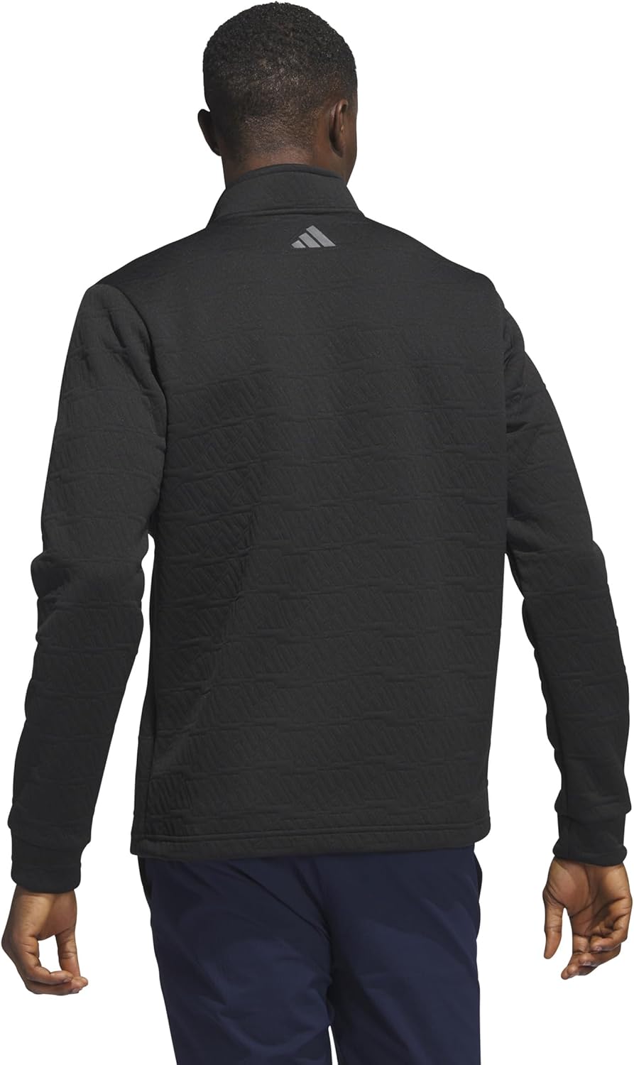 adidas Mens DWR Quarter Zip Golf Pullover