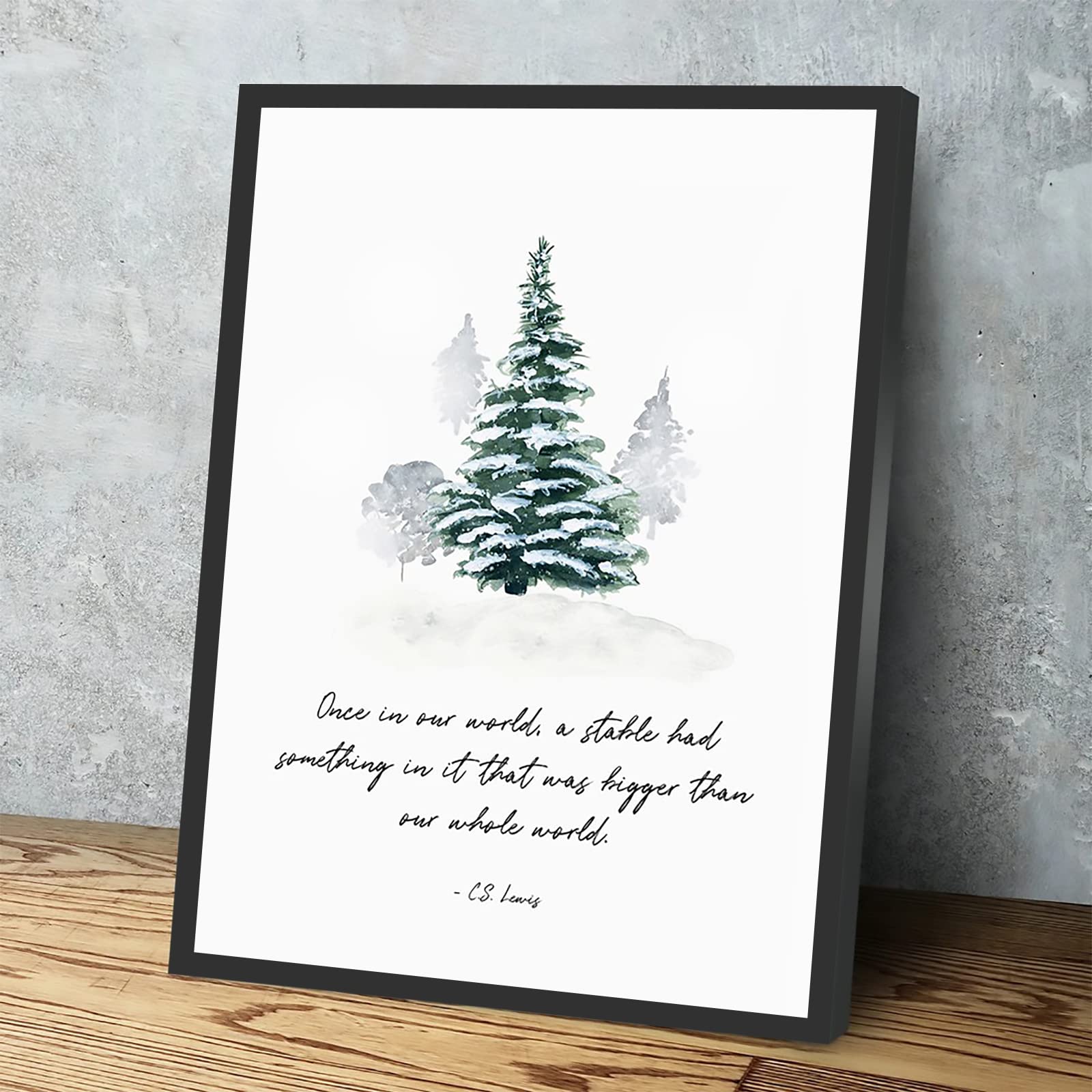 amazon-com-canvas-wall-art-decor-christian-holiday-wall-art-c-s-lewis-quotes-christmas-wall-decor-christmas-printable-christmas-religious-decor-paintings-for-wall-decor-8x12-inch-framed-wall-art-posters-prints
