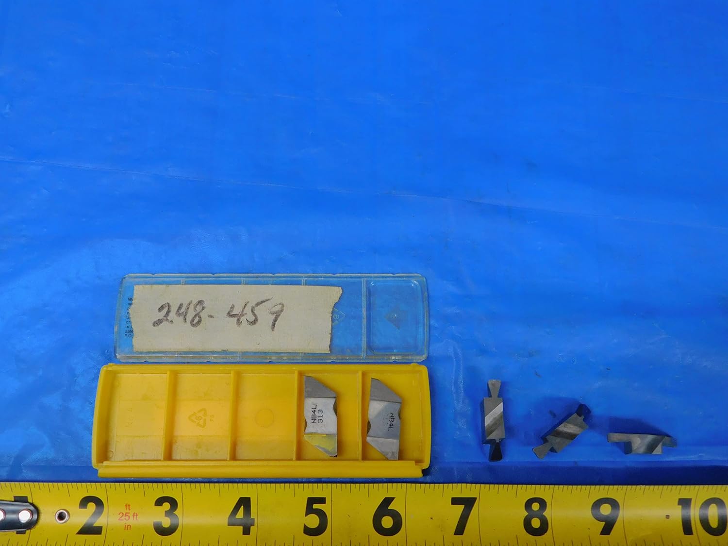 5PCS NEW KENNAMETAL NB4L & Other K313 Carbide Grooving Inserts TOP Notch Style - MS6162AW2