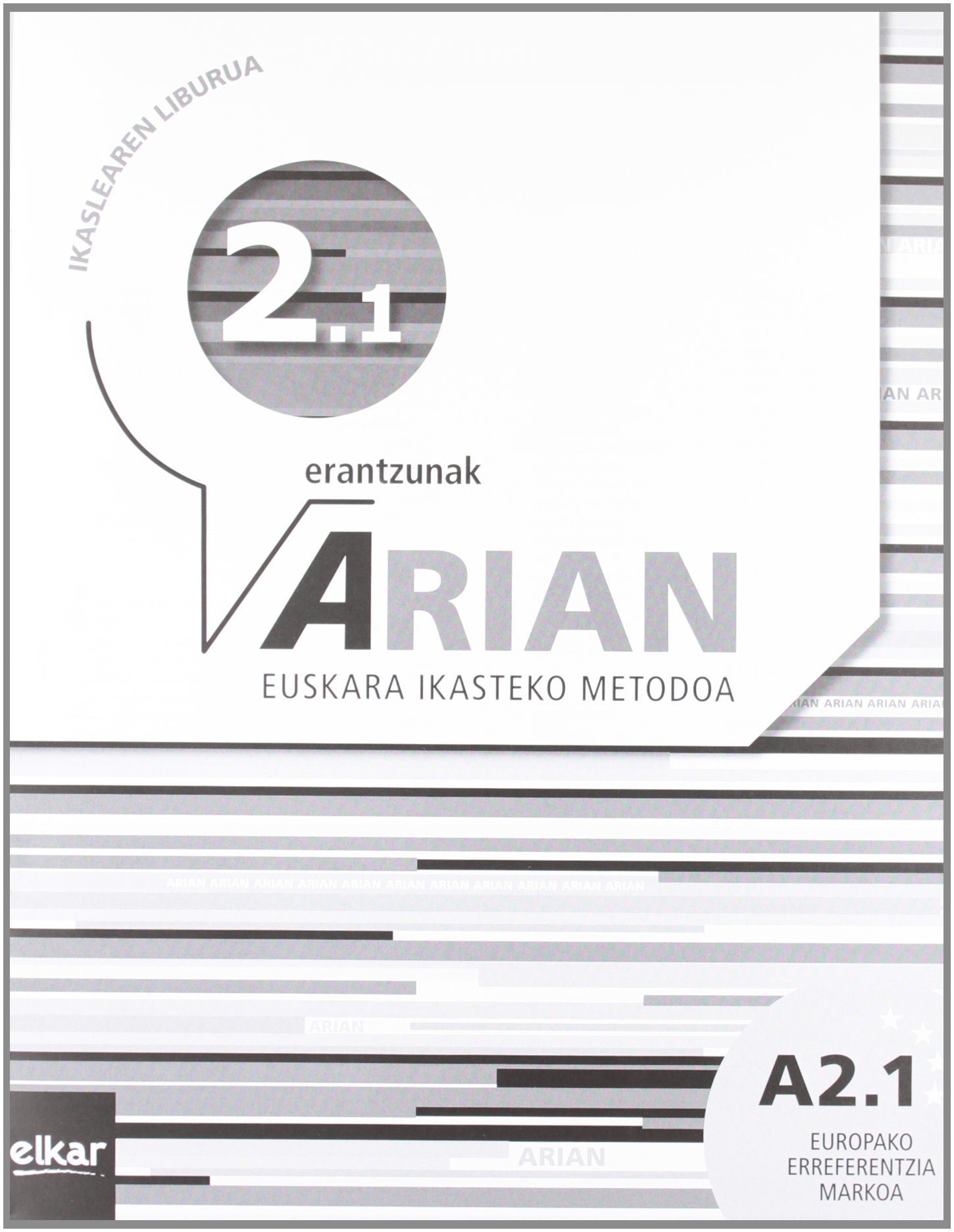 Arian A2.1 Ikaslearen liburua (+CD audioa)
