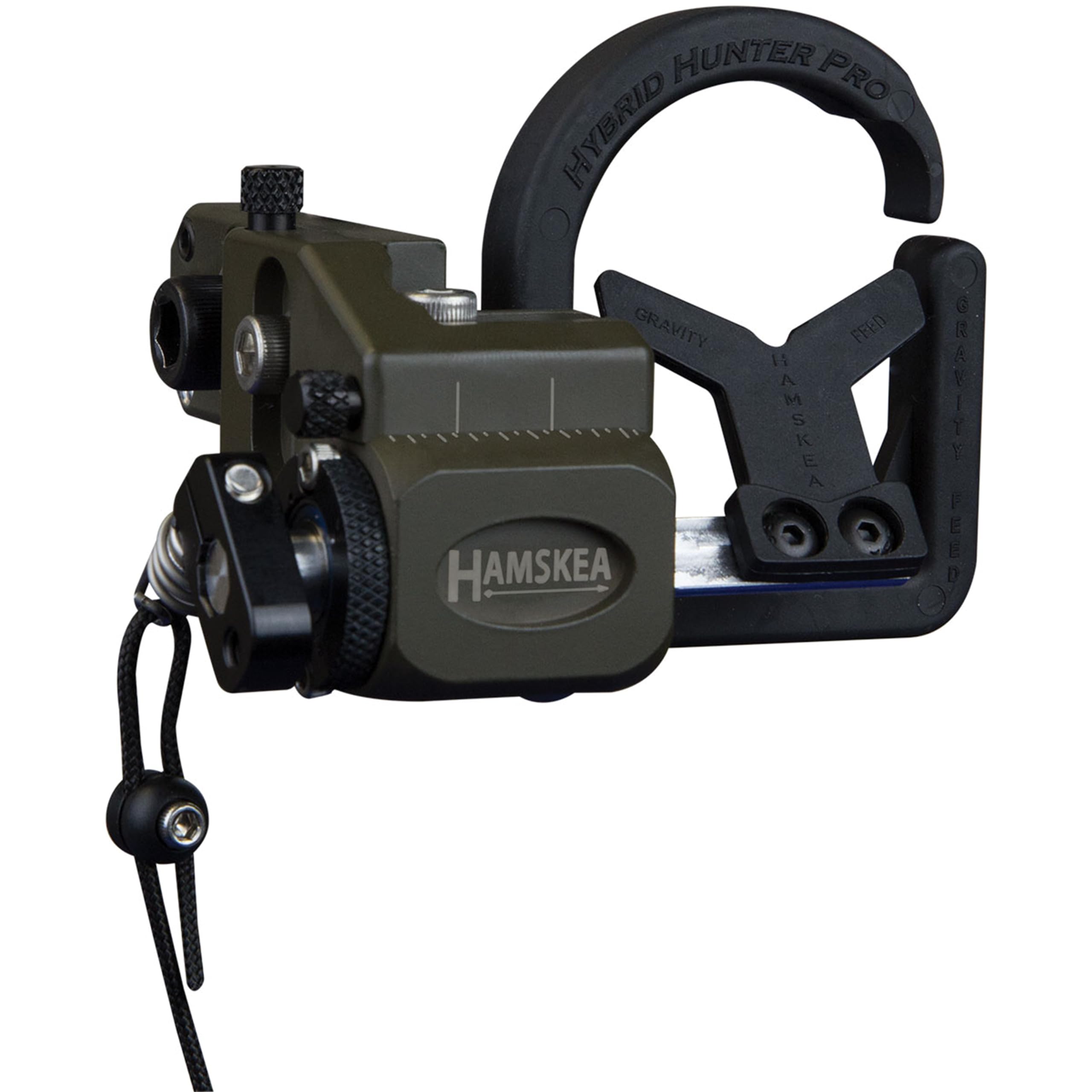Hamskea - Reposaflechas de caída con ajuste micro Trinity Hunter PRO