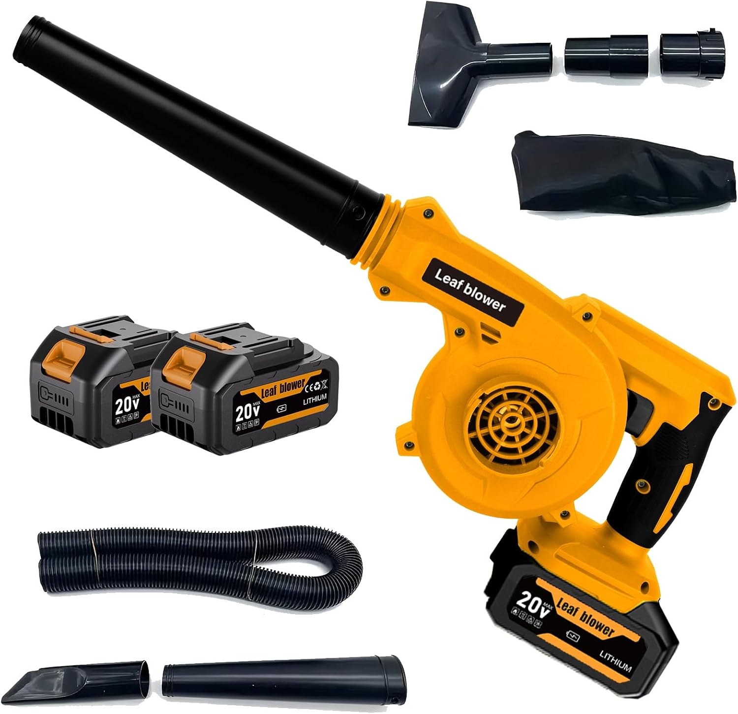 Best HD Pictures about  Cordless Leaf Blower Vacuum With Battery And Charger  with No AI Images