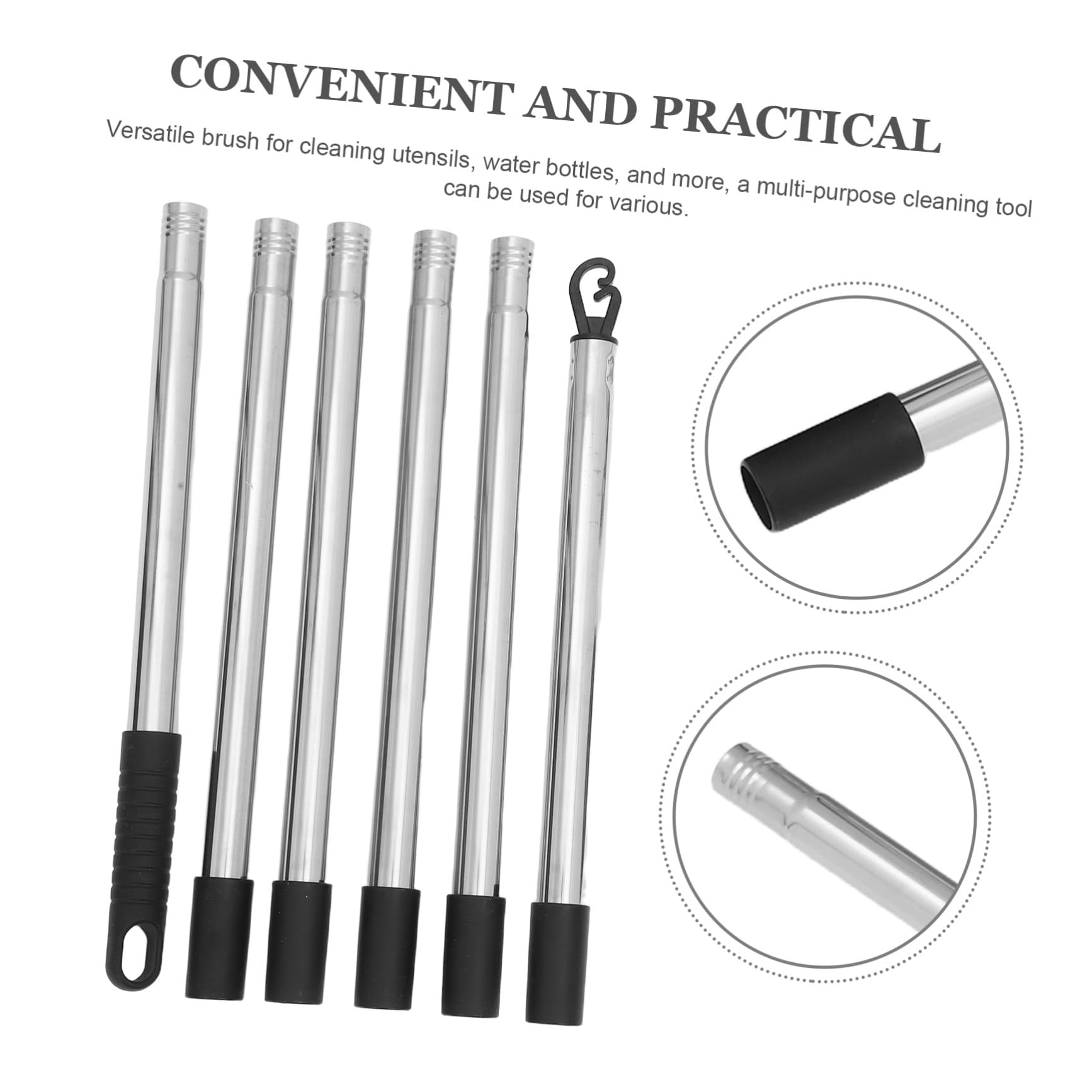 GALPADA Robuste Wetterfeste Wäscheleine 10m mit Abnehmbarer 22m Wäschestange Haken Clips Verstellbares Outdoor Wäscheleinen Satz für Camping Garten und Balkon