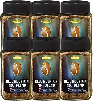 Hamaya Blue Mountain No.1 Blend 3.5 oz (100 g), Set of 6