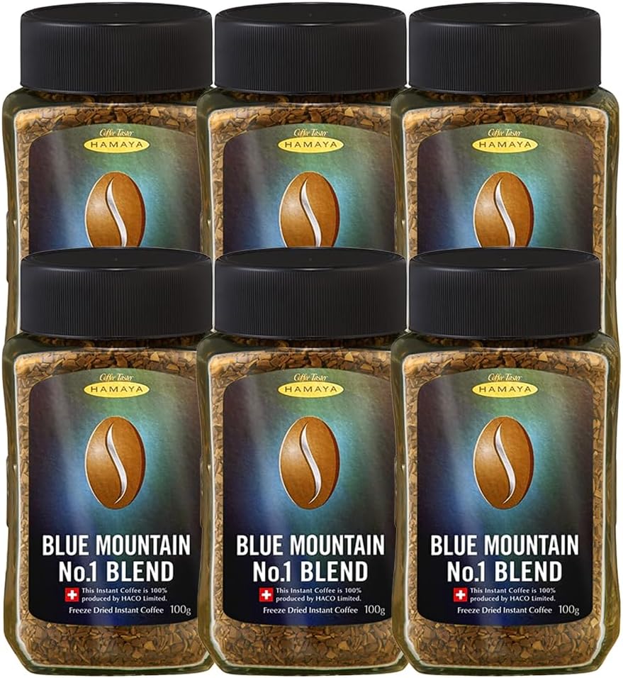 Hamaya Blue Mountain No.1 Blend 3.5 oz (100 g), Set of 6