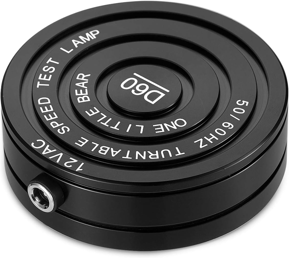 Nobsound D60 50 / 60Hz Stroboscopic Speed Strobe Light Tachometer Disc for Turntable LP Record Player