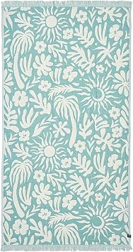 Slowtide Sunny Driftweave Turkish Towel Sky Blue