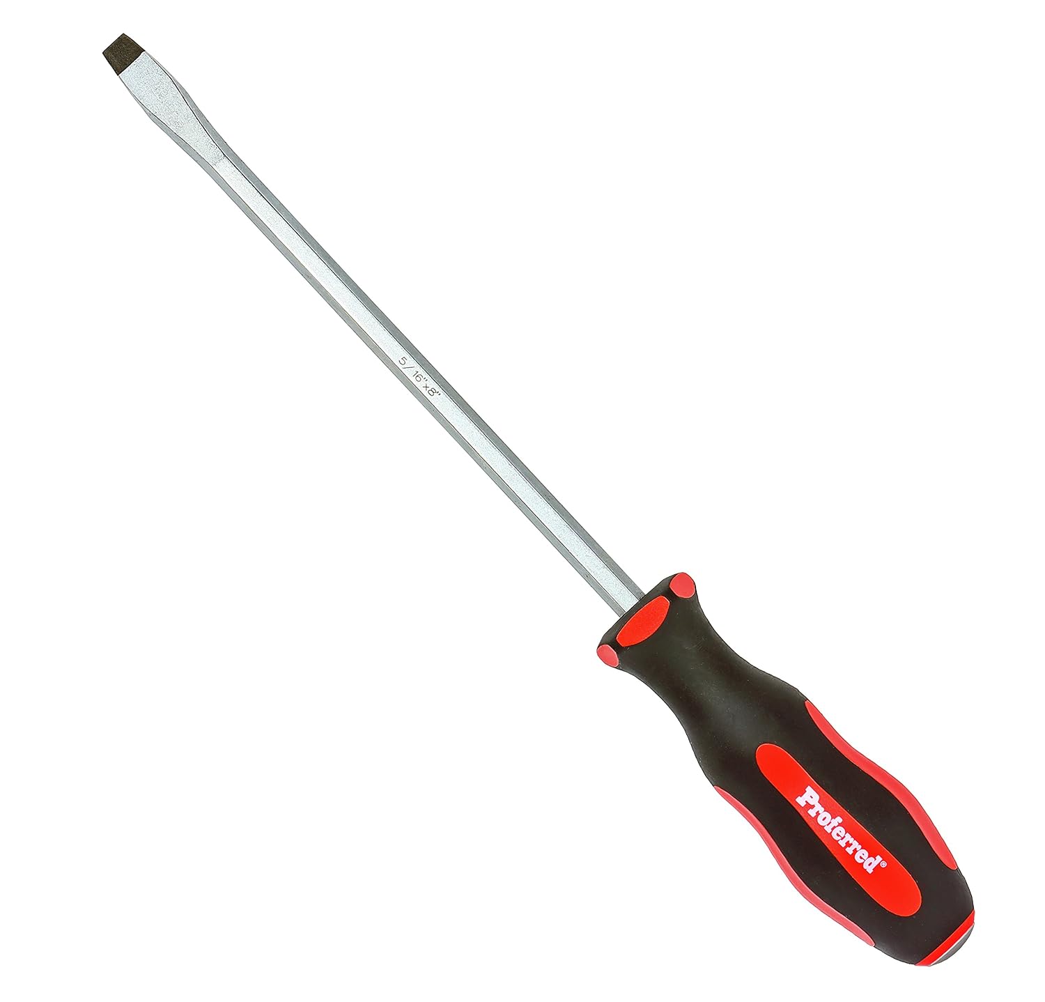 Go-Thru Screwdriver, #2 Phillips, Blue PP and Black TPV Handle