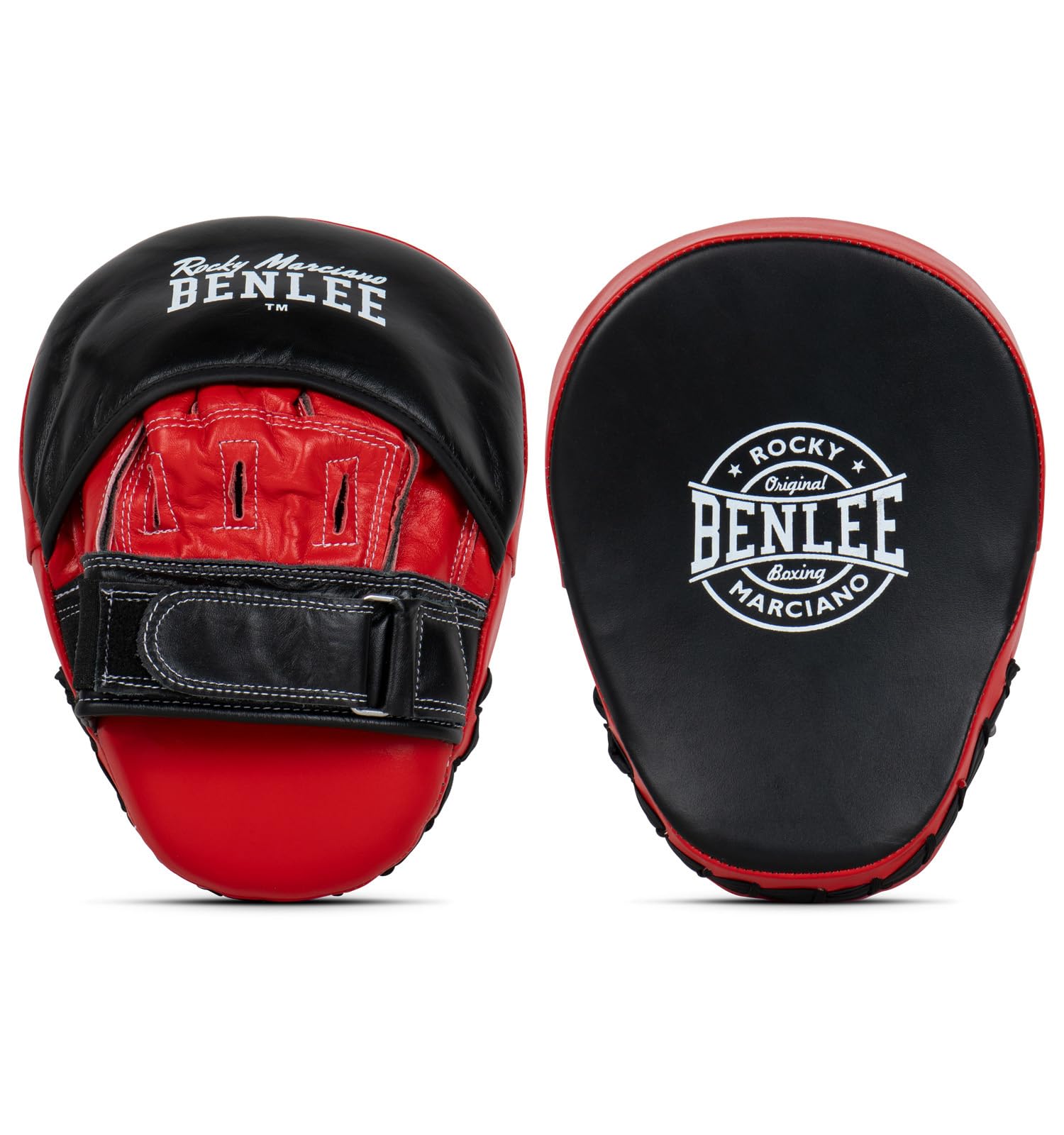 BenLee Punch Mittens Leather Tucson One Size Black/Red