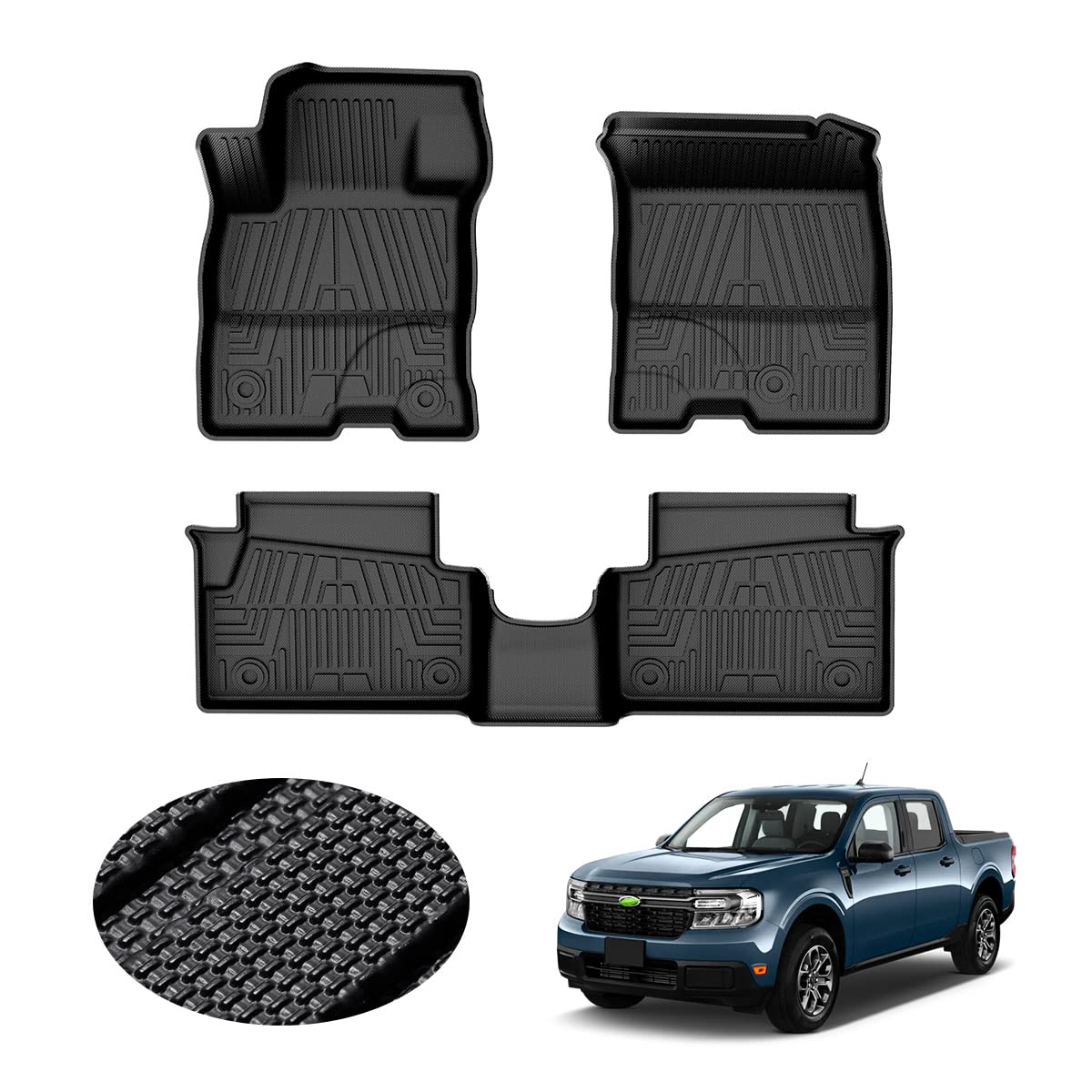 Buy Mixsuper Custom Fit for Floor Mats 2022 2023 Ford Maverick All