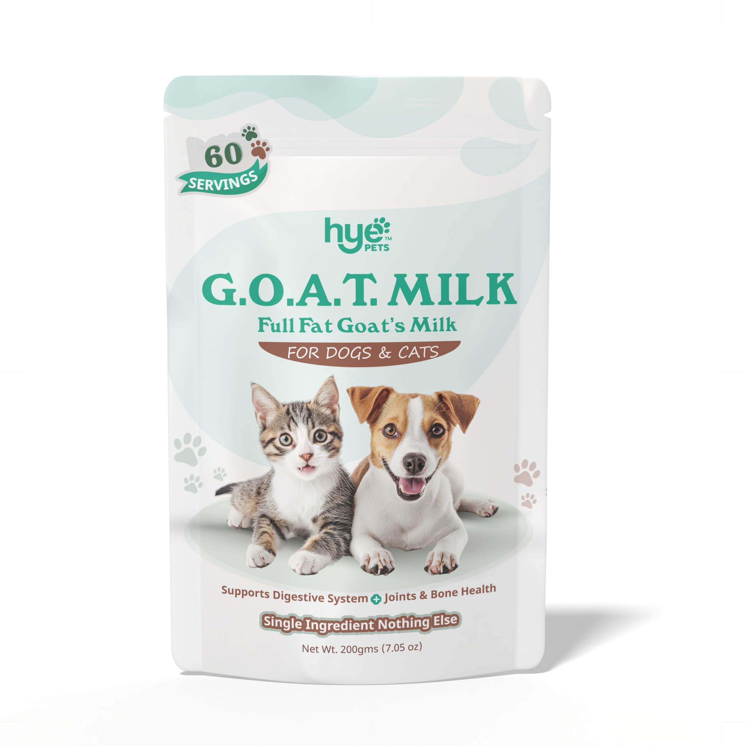 HYE Pets Full Fat Goat Milk Powder for Dogs & Cats | 200g-image-43
