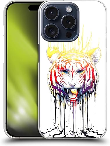 Miniatura 10 de Head Case Designs Officially Licensed Jonas JoJoesArt Jödicke Yin Yang Wolves Creatures Hard Back Case Compatible with Apple iPhone 15 Pro