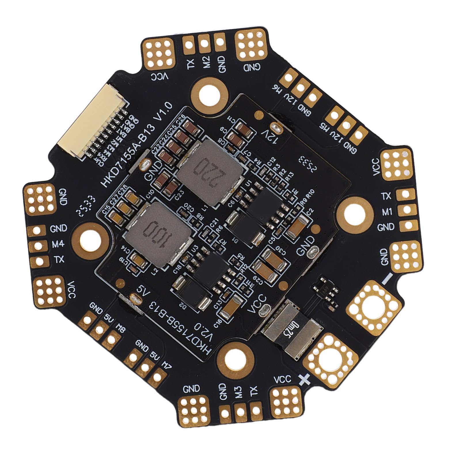 Placa de Distribución de Energía para Dron 12S, 130A Pico, para