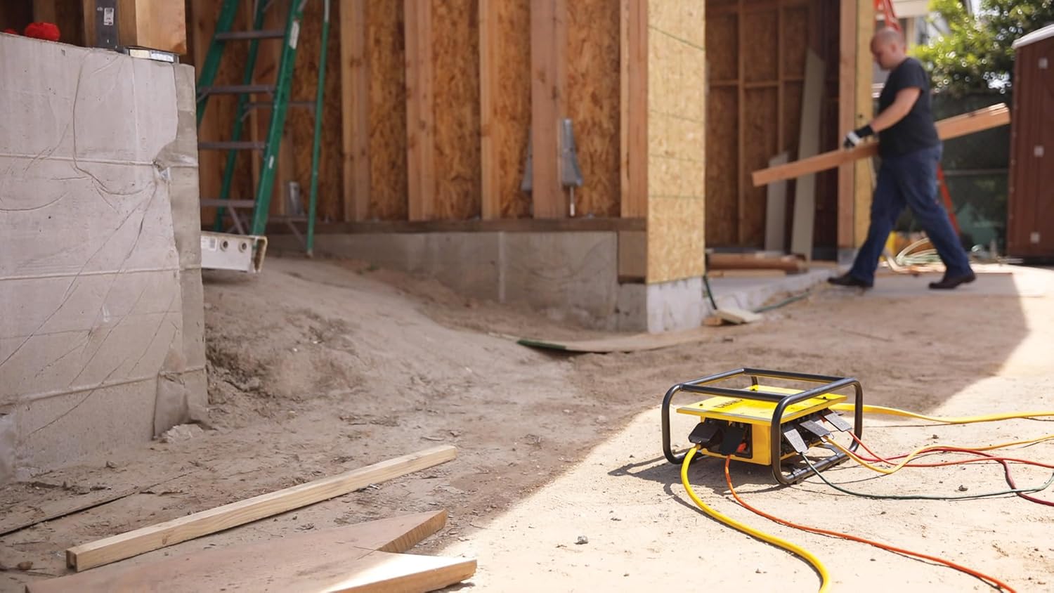 Champion Power Equipment Pro Grade OSHA Compliant Power Distribution Box, 50-Amp Twist Lock Inlet, Six 120V GFCI Duplexes, One 120/240V 30A Locking Outlet, 30A and 50A RV Adapters - Image 8