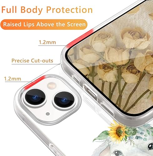 Miniatura 3 de JOYLAND Qiusuo - Funda compatible con iPhone 11, funda protectora de poliuretano termoplástico transparente a prueba de golpes, diseño de moda y