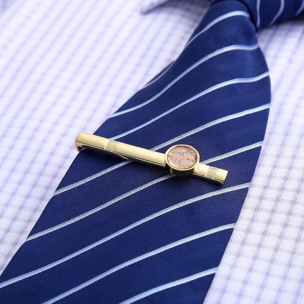 Fermacravatta Camicia da uomo creativa personalizzata Fermacravatta Gemelli Abito da uomo Business Abiti formali Accessori Accessori