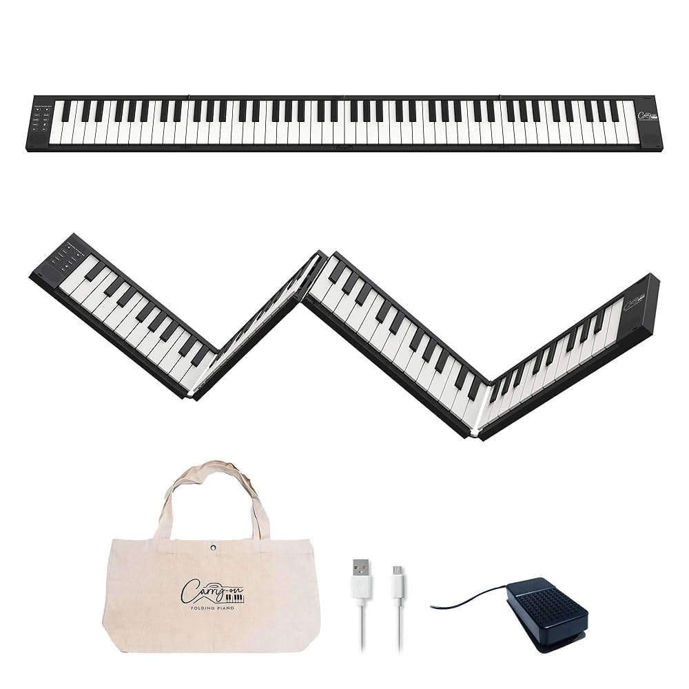 折りたたみキーボード88盤/CARRY ON 88 folding piano Carry-on 88 Key Folding Piano - Ultra-Portable and Full